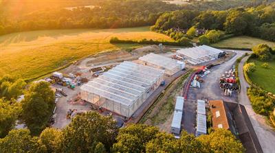 Glasshouses built by CambridgeHOK at Wakehurst Kew - credit: CambridgeHOK